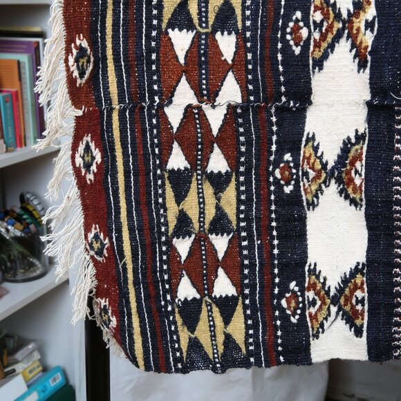 Rare Early 20th Century Khasa Arkilla Kerka Hand Woven Bridal Blanket Ma… - Picture 6 of 16